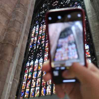 Bleiglasfenser Mailänder Dom Sprachreise Mailand